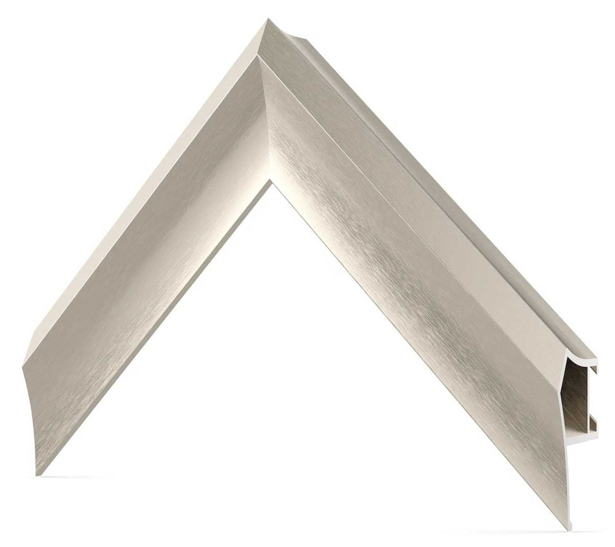 Frame My TV Samsung The Frame  32" Alloy Prismatic Frame In German Silver - FRM-AL-PR-GLS-32 - image 4