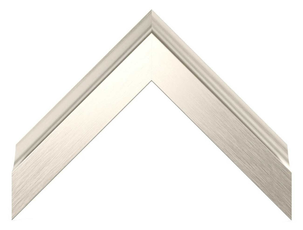 Frame My TV Samsung The Frame  50" Alloy Scoop Frame In German Silver - FRM-AL-SC-GSL-50 - image 4