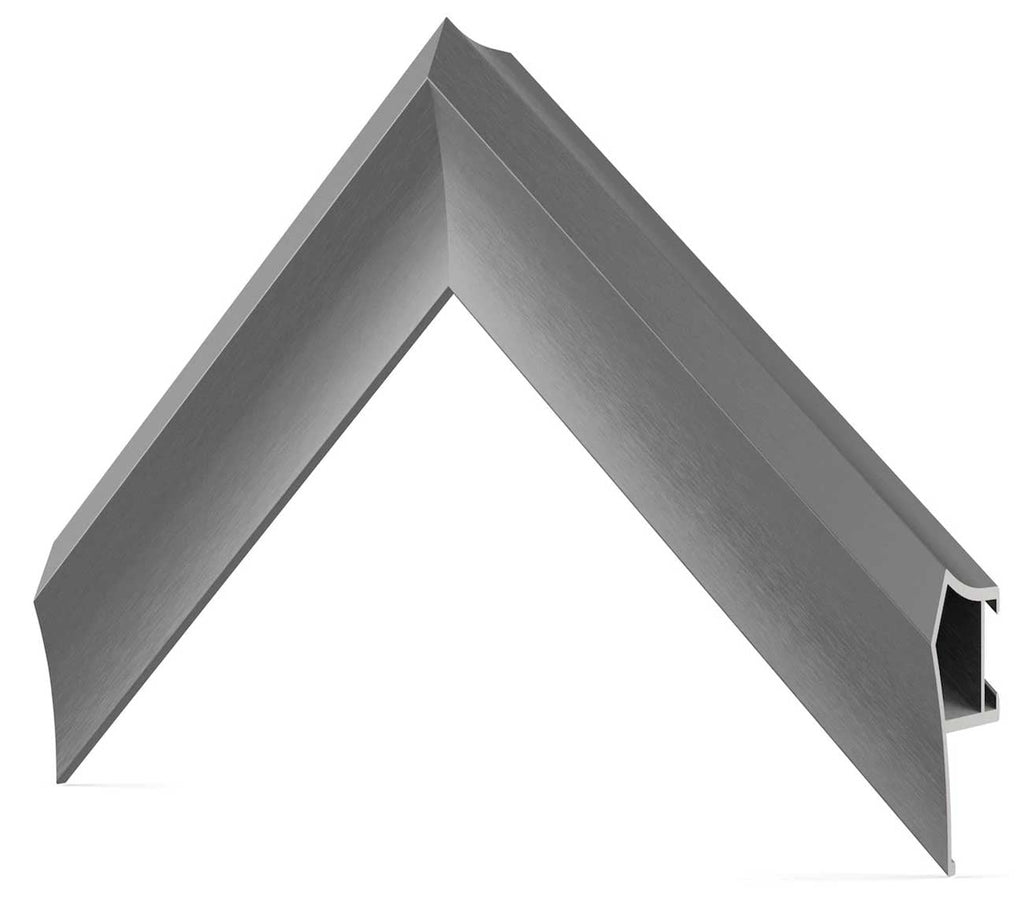 Frame My TV Samsung The Frame  85" Alloy Prismatic Frame In Graphite - FRM-AL-PR-GPH-85 - image 4