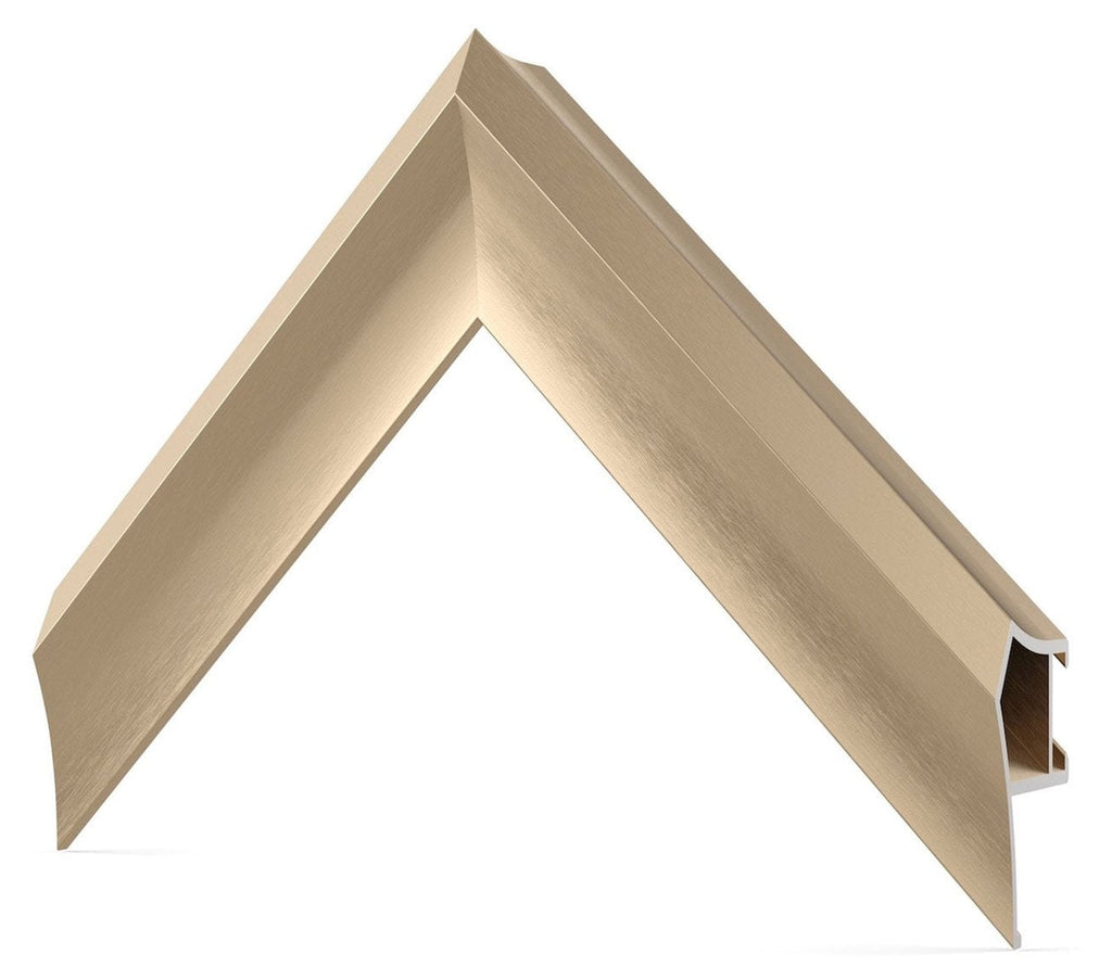 Frame My TV Samsung The Frame  32" Alloy Prismatic Frame In Pale Gold - FRM-AL-PR-GLD-32 - image 3