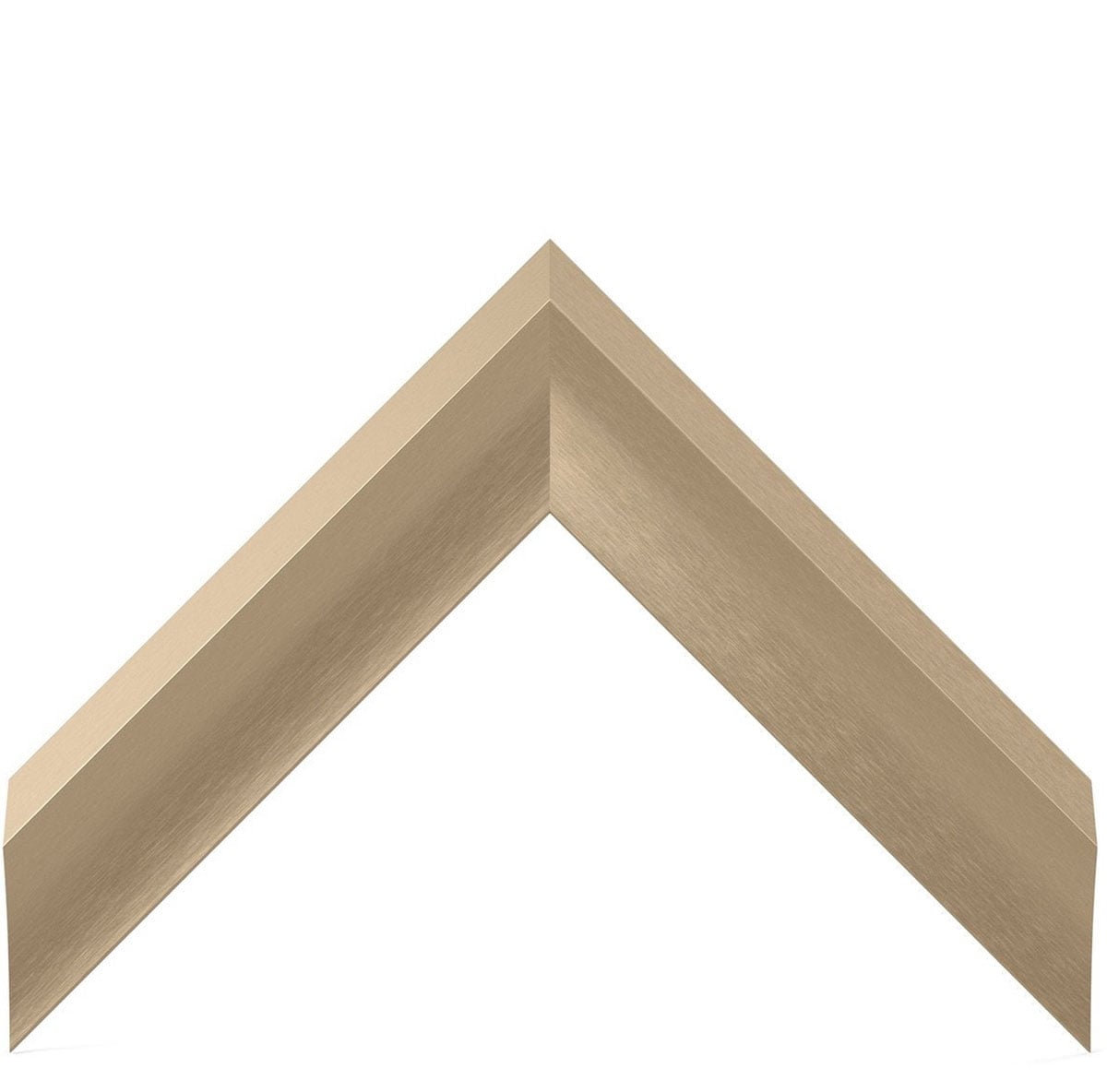 Frame My TV Samsung The Frame  65" Alloy Prismatic Frame In Pale Gold - FRM-AL-PR-GLD-65 - image 4