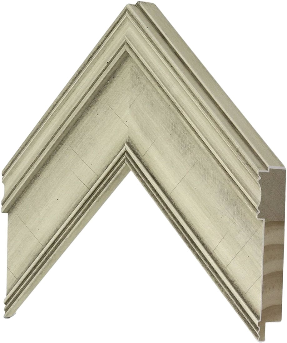 Frame My TV Samsung The Frame  43" Premiere Frame In Antique White - FRM-SF-D5181-43 - image 1