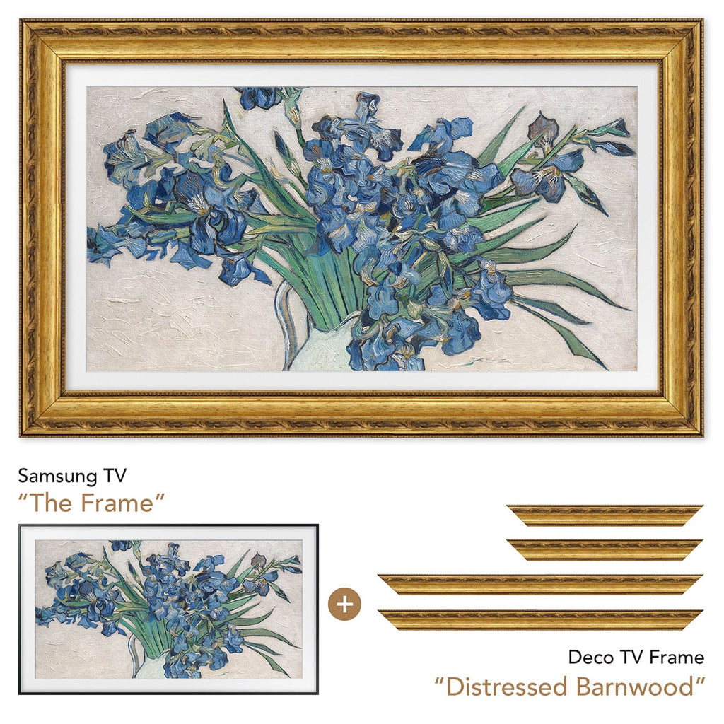 Frame My TV Samsung The Frame  55" Premiere Frame In Ornate Gold - FRM-SF-D1009-55 - image 6