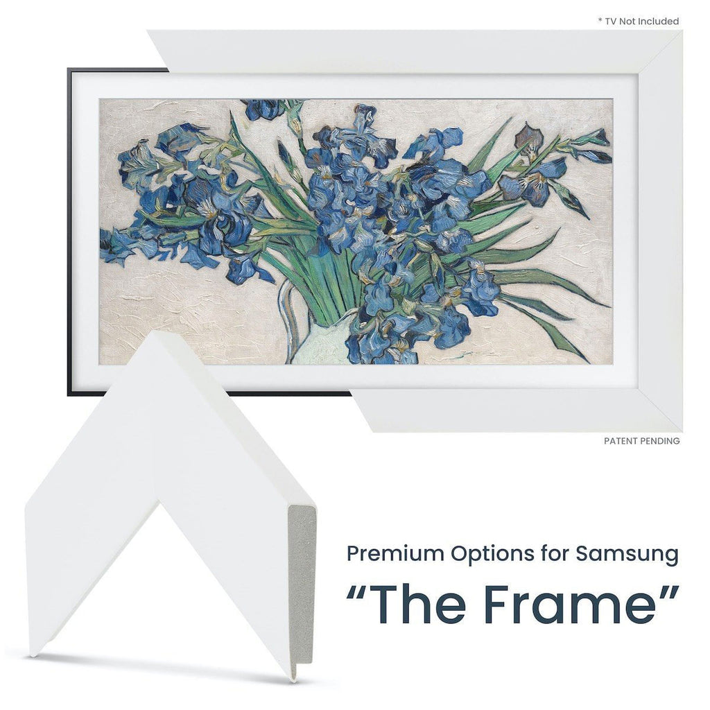 Frame My TV Samsung The Frame  85" Premiere Frame In Gloss White - FRM-SF-D4001-85 - image 2