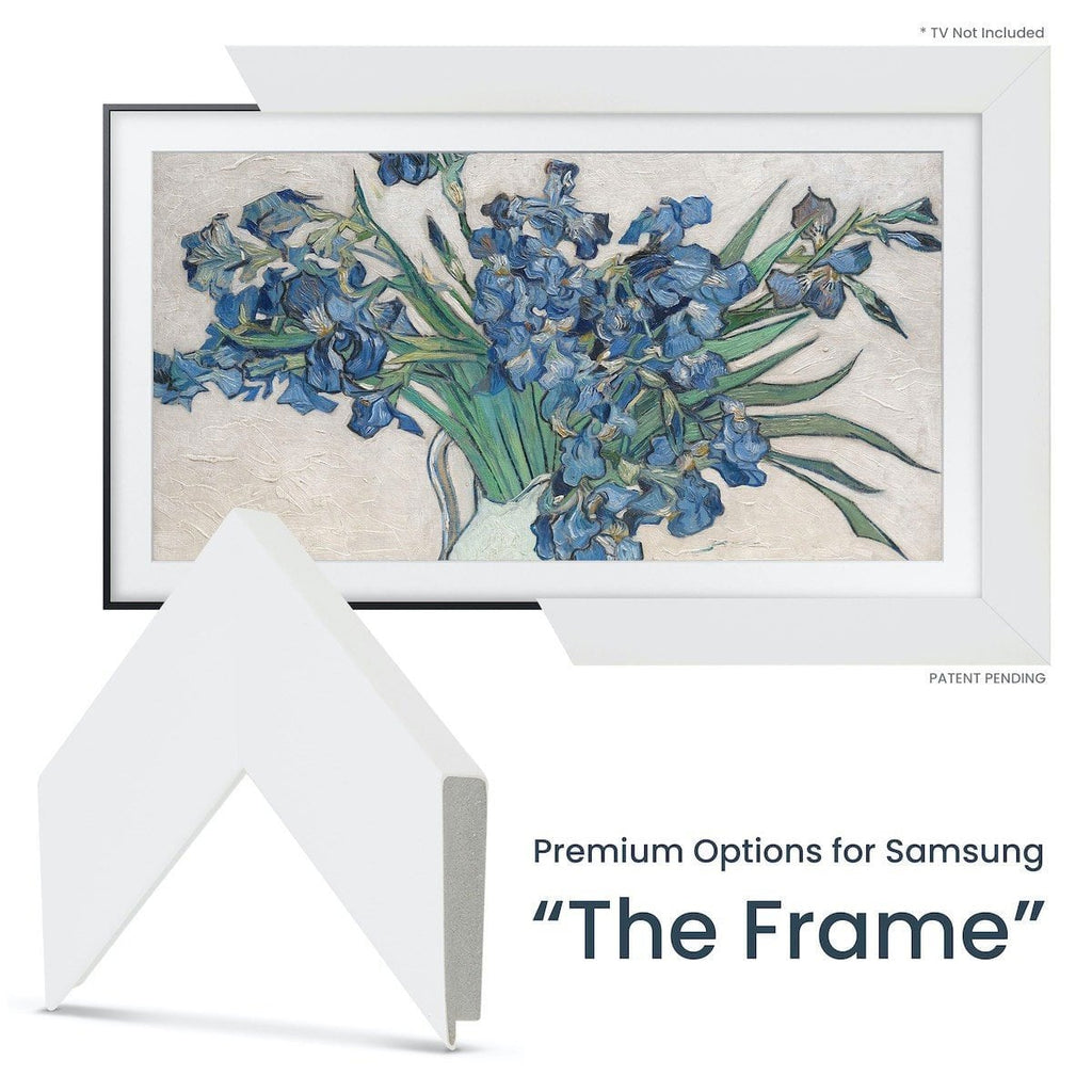 Frame My TV Samsung The Frame  75" Premiere Frame In Gloss White - FRM-SF-D4001-75 - image 2