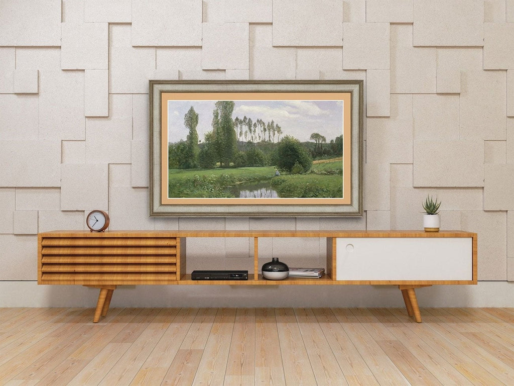 Frame My TV Samsung The Frame  32" Premiere Frame In Champagne - FRM-SF-D5180-32 - image 3