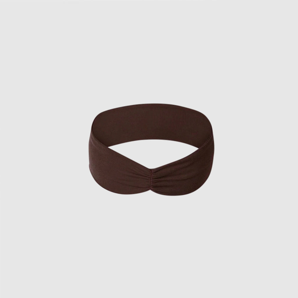 FIGS Cinched Headband - Espresso