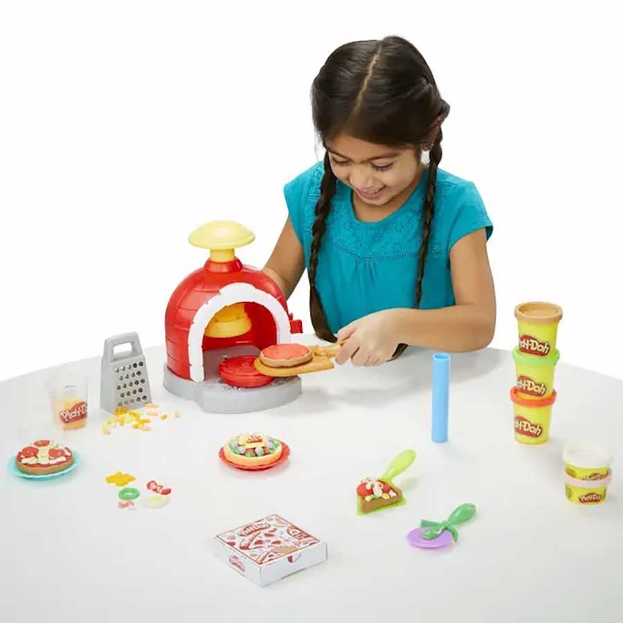 Hasbro Play-Doh Kitchen Creations Pizza Oven Playset - HSBF4373 - image 7