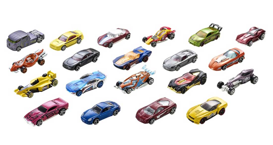 Hot Wheels 1:64 Scale 20-Car Pack (Styles May Vary) - MTTH7045 - image 2