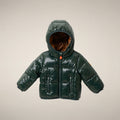 Unisex Baby Puffer Jacket Jody in Nori Green