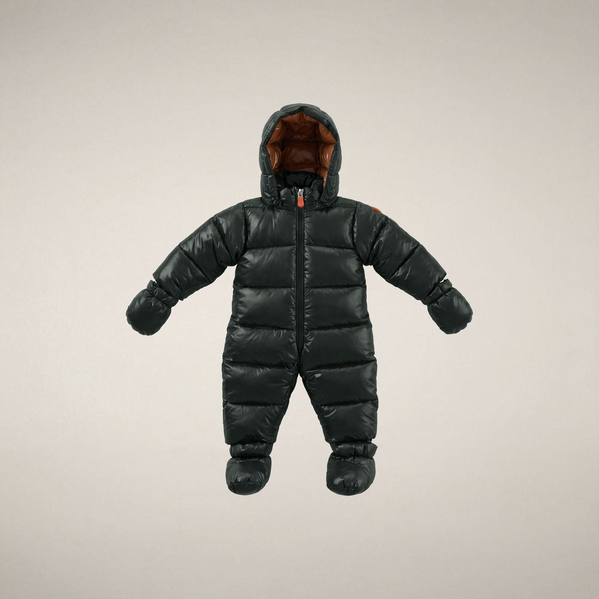 Unisex Baby Padded Overall Shell in Nori Green
