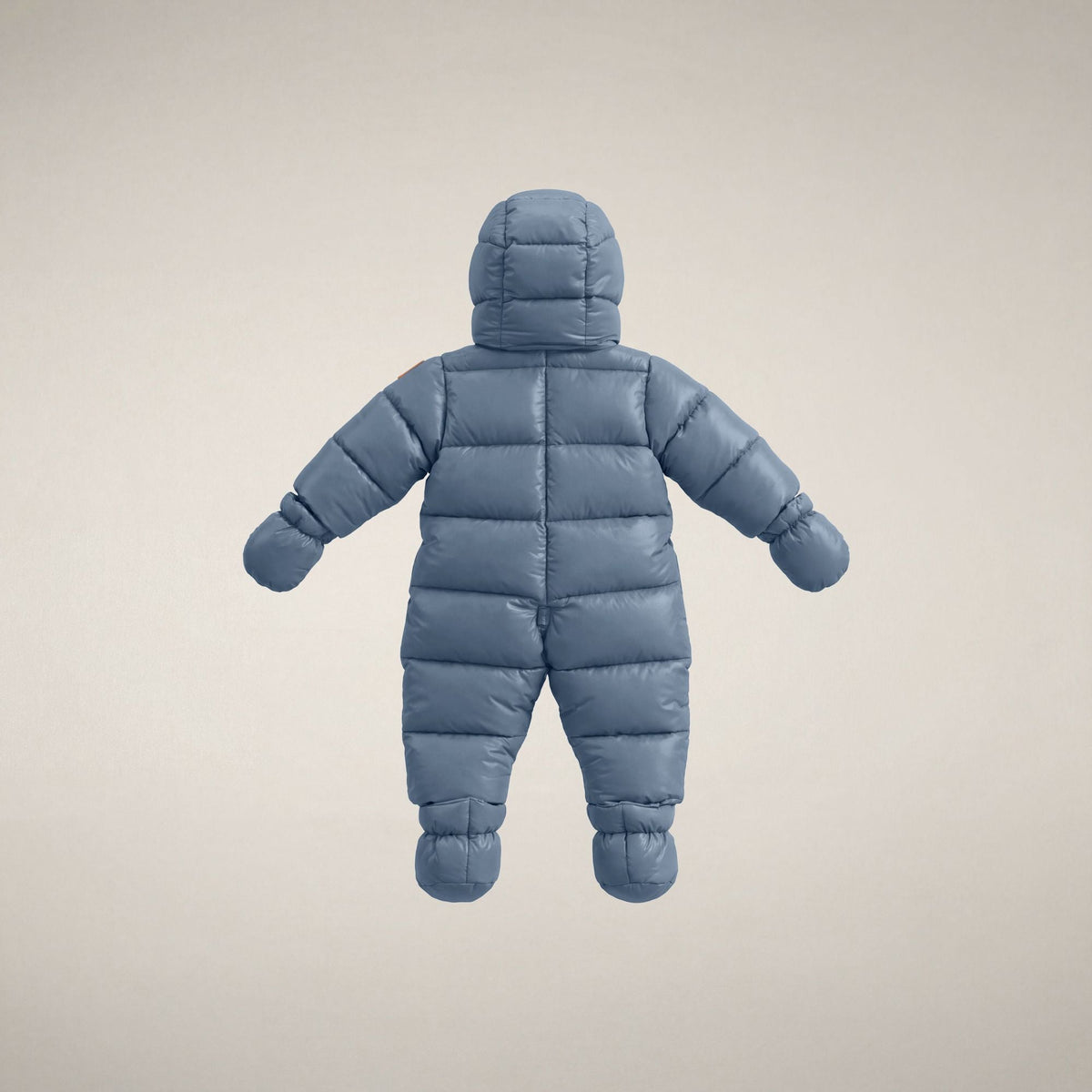 Unisex Baby Padded Overall Shell in Dolphin Blue