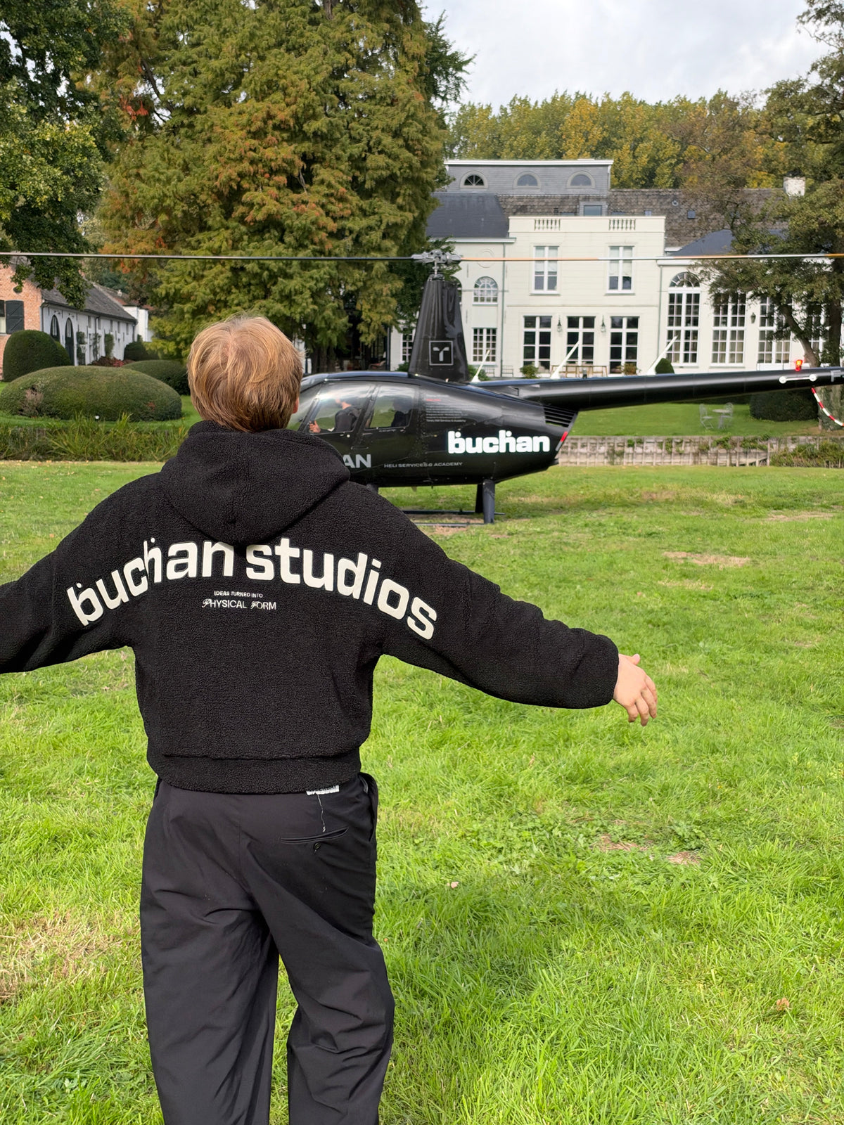 Buchan Studios Fleece - Black