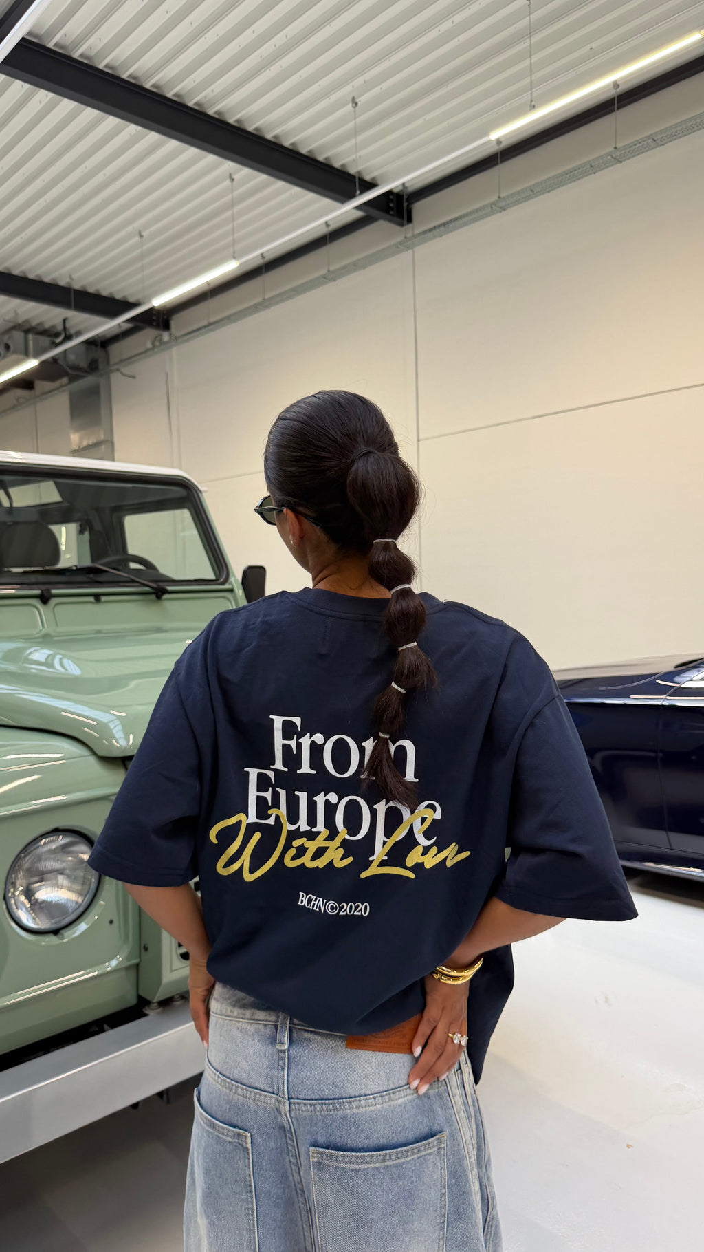 From Europe With Love T-Shirt - Navy