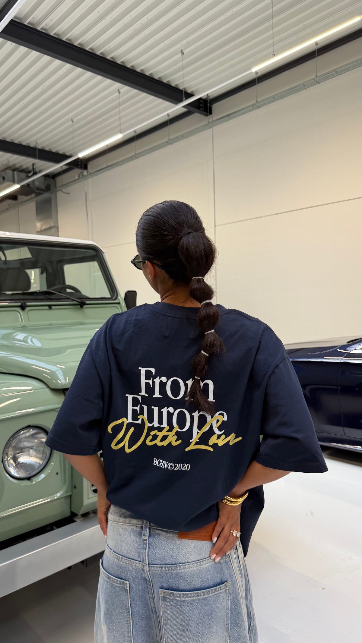 From Europe With Love T-Shirt - Navy