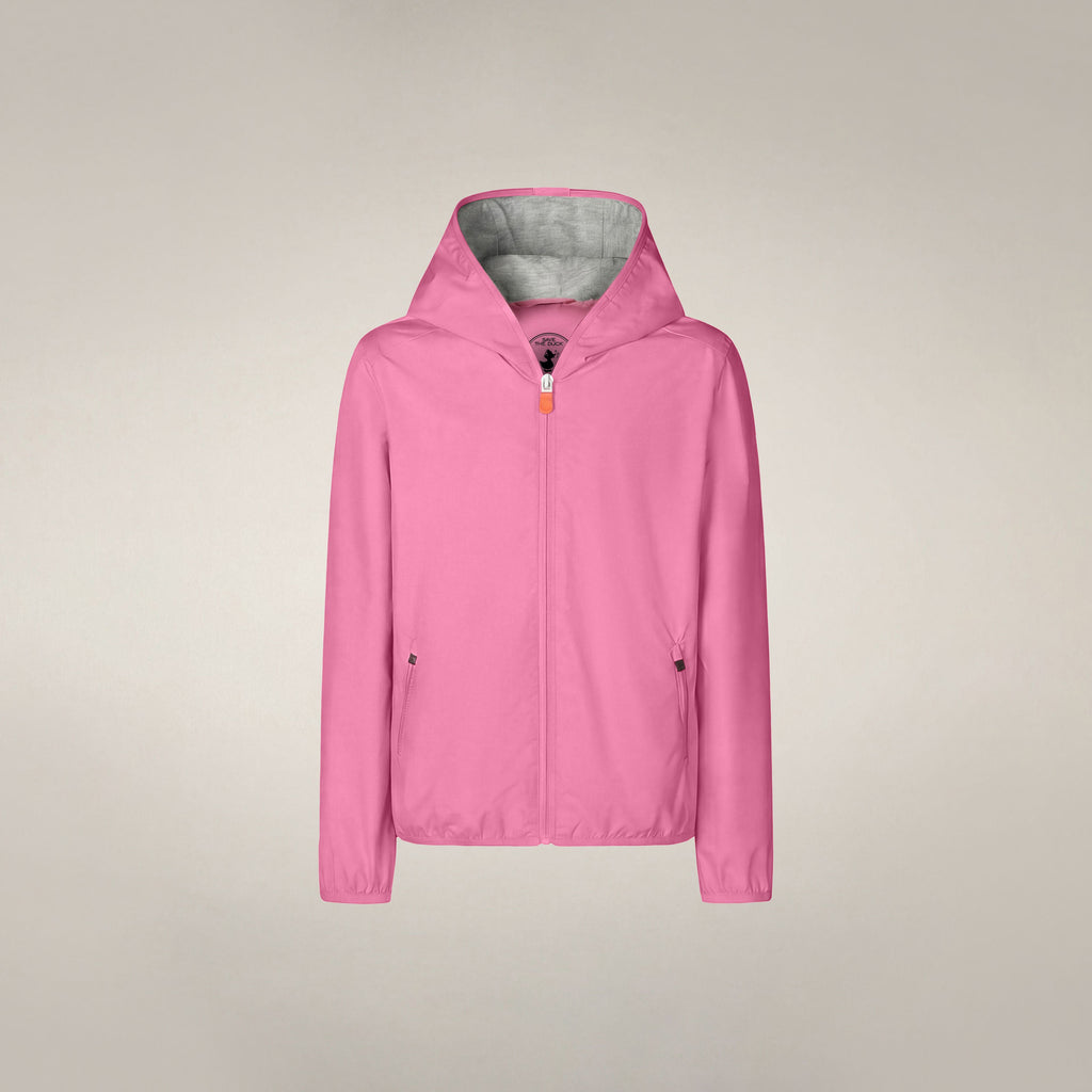 Unisex Kids Hooded Jacket Jules in Aurora Pink