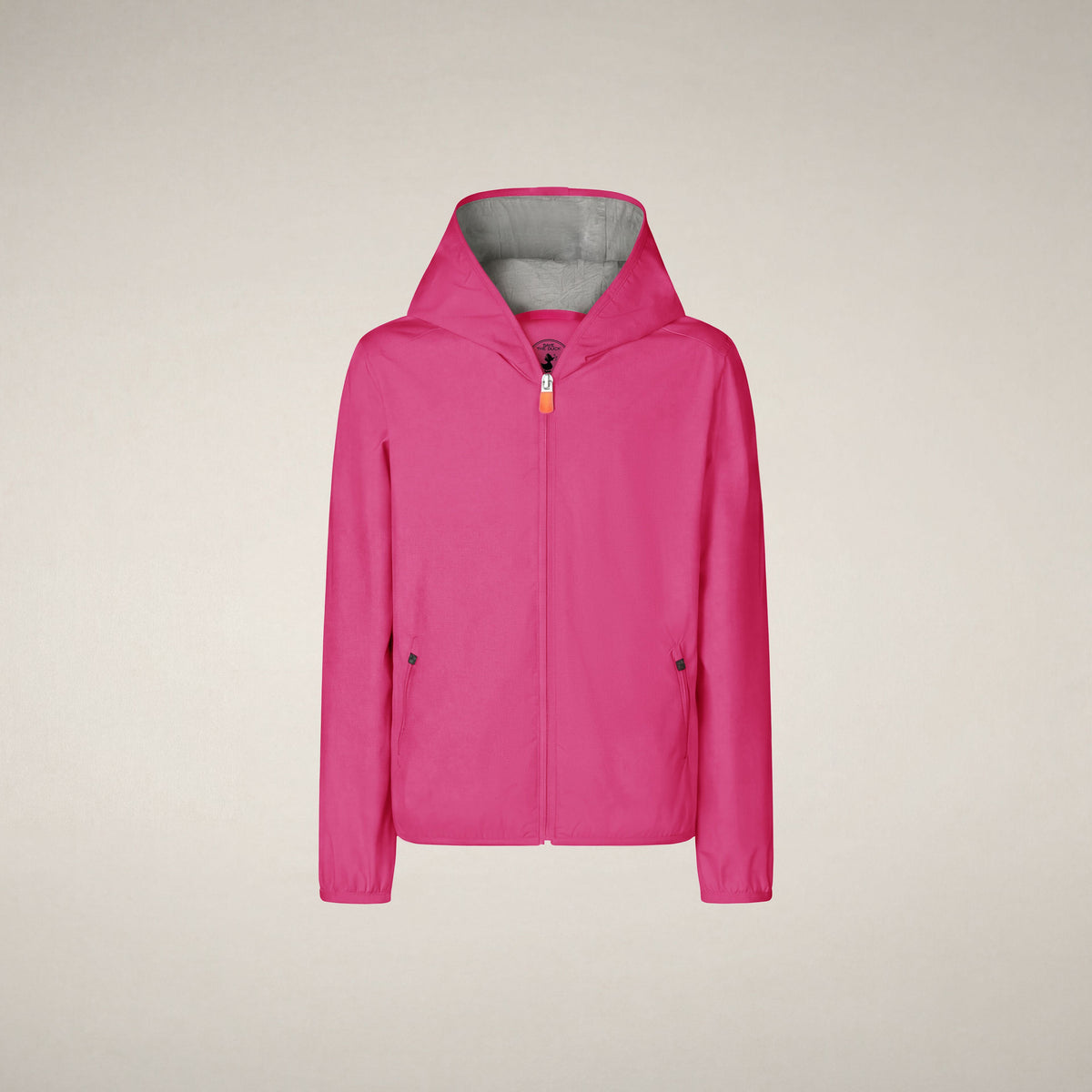 Unisex Kids Hooded Jacket Jules in Fuchsia Pink
