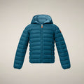 Boys' Puffer jacket Dony in Horizon Blue