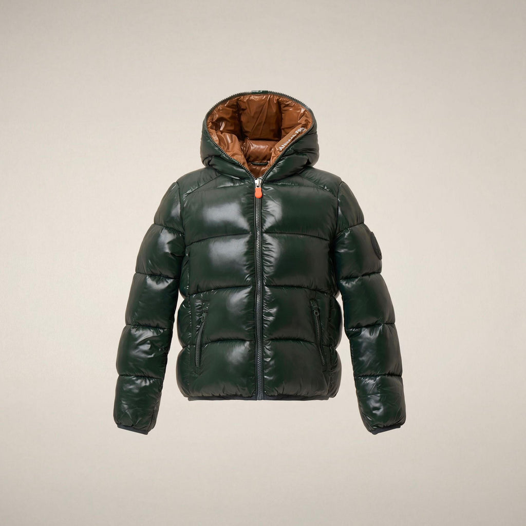 Boys' Puffer Jacket Artie in Nori Green