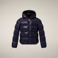Boys' Puffer Jacket Artie in Blue Black