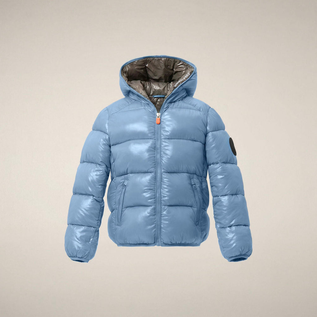 Boys' Puffer Jacket Artie in Dolphin Blue