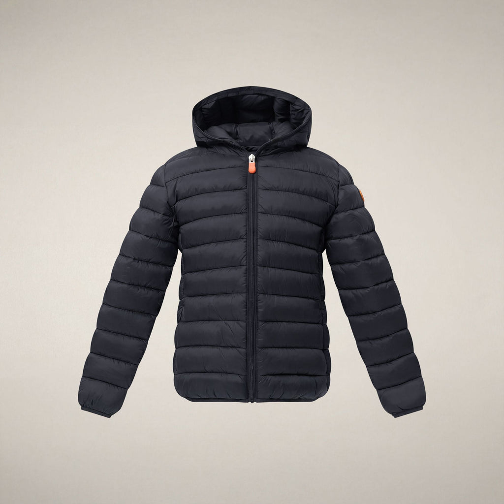 Girls' Puffer Jacket Iris in Blue Black