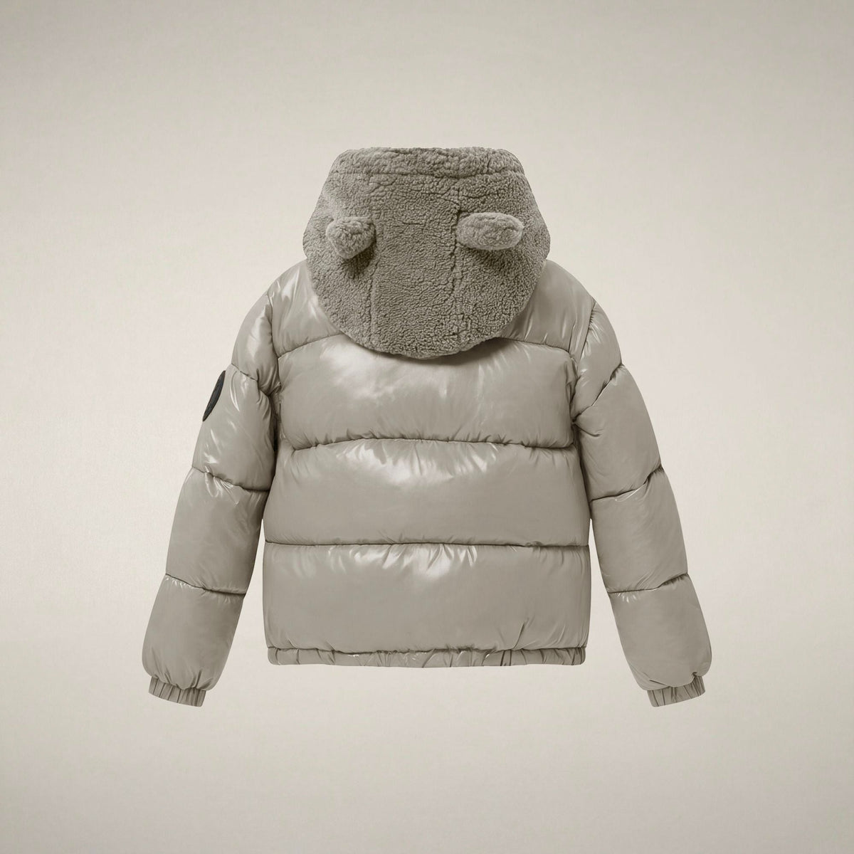 Girls' Bomber Jacket Ulla in Rainy Beige