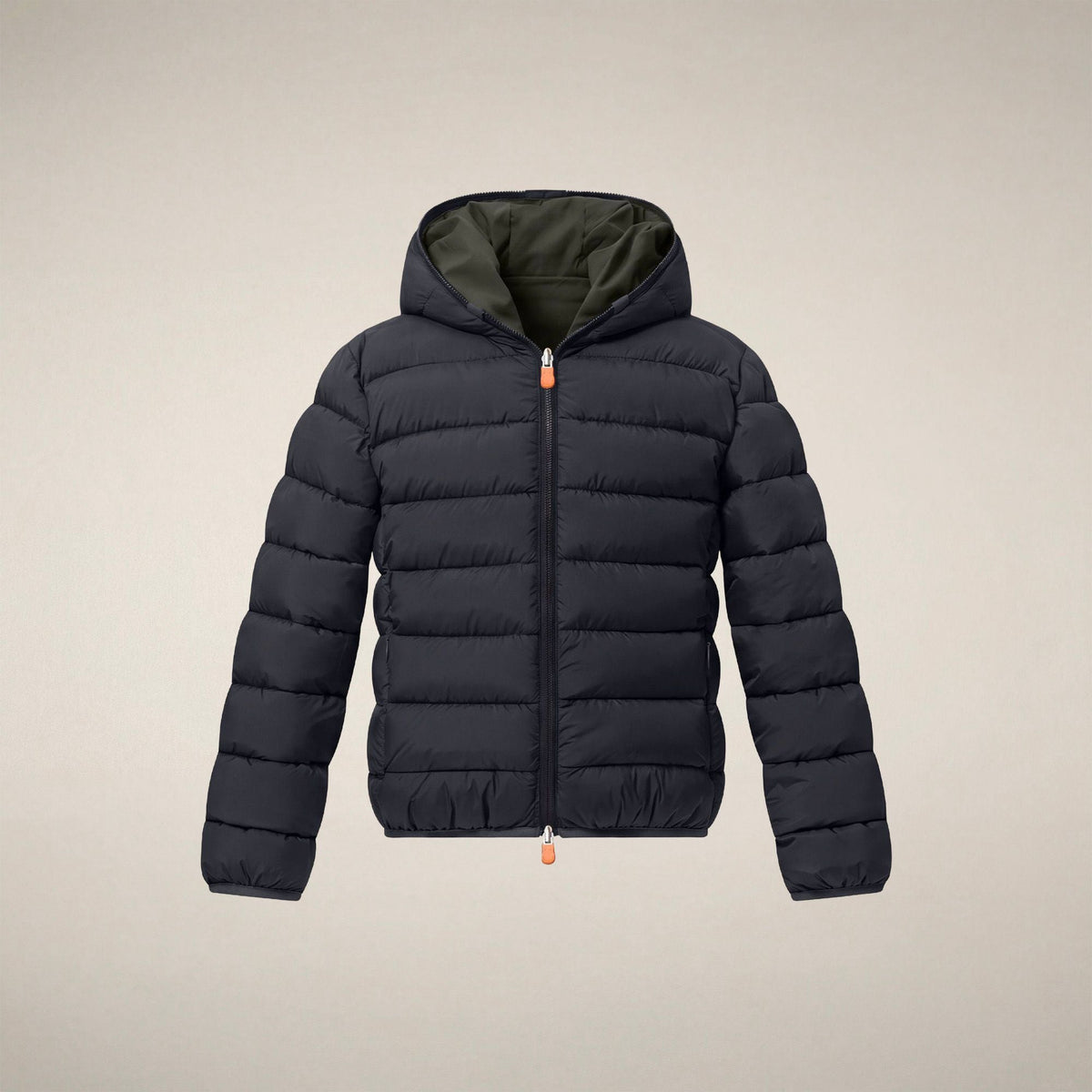 Boys' Reversible Puffer Jacket Oliver in Land Green