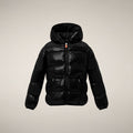 Girls' Puffer Jacket Kate in Black