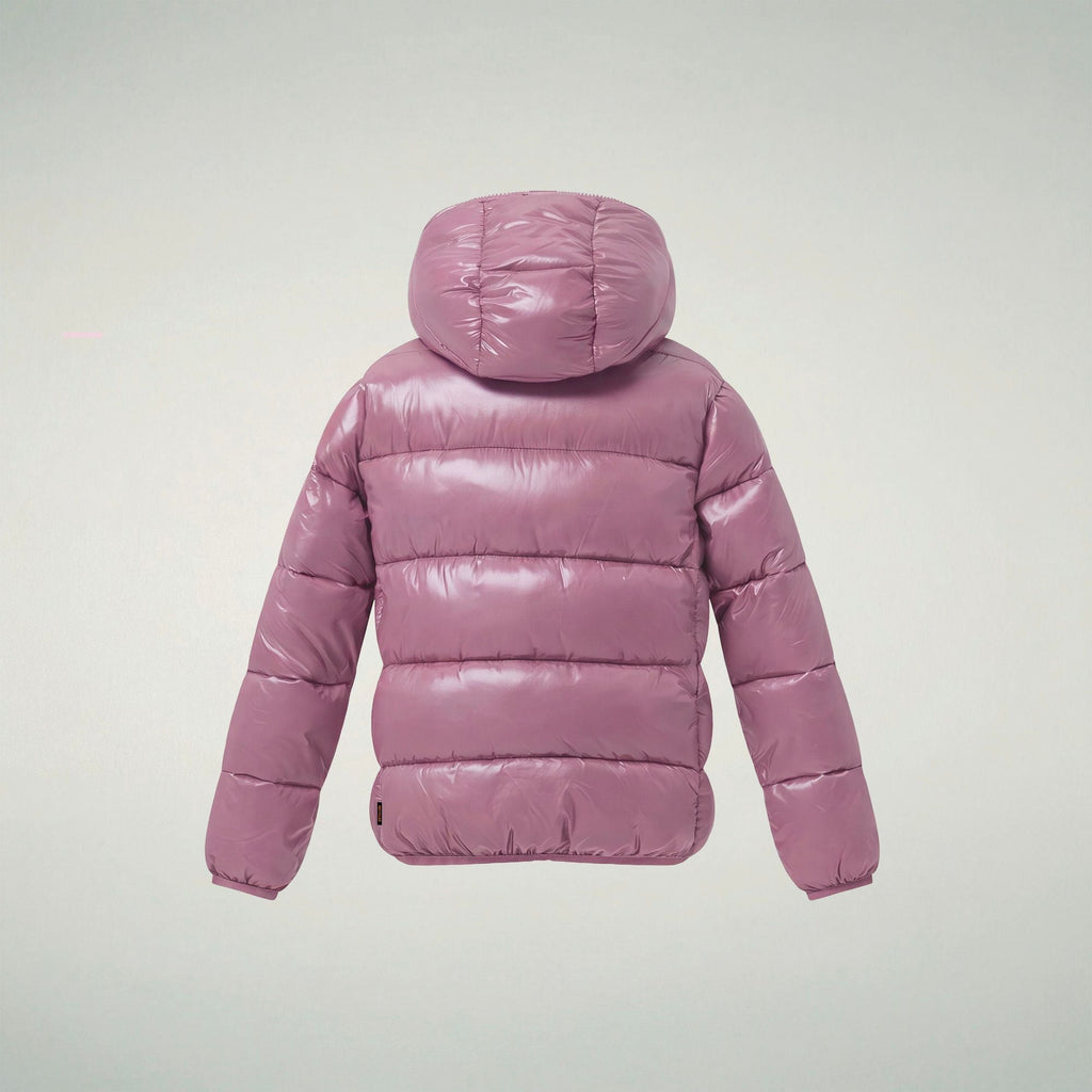 Chaqueta acolchada Kate para niña en Wild Orchid