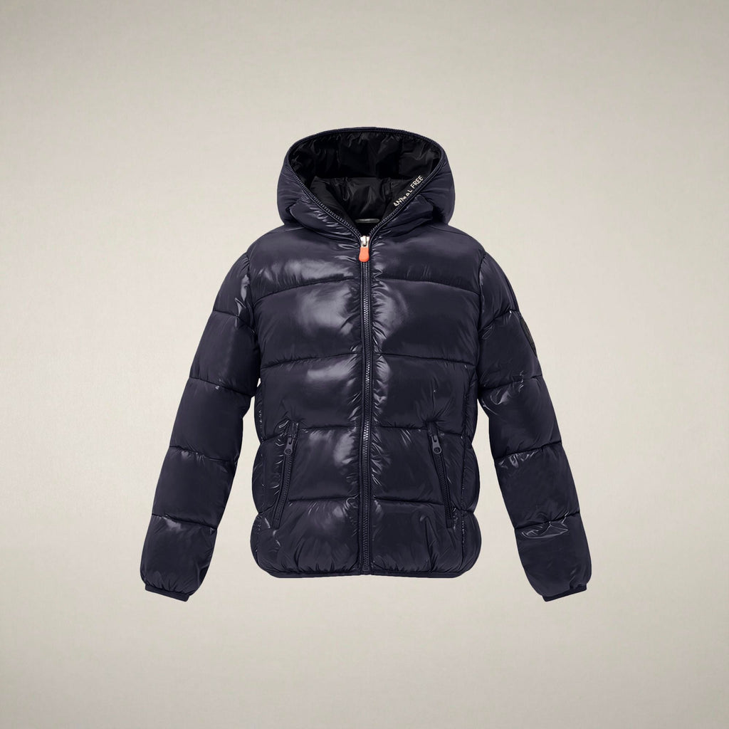 Girls' Puffer Jacket Kate in Blue Black