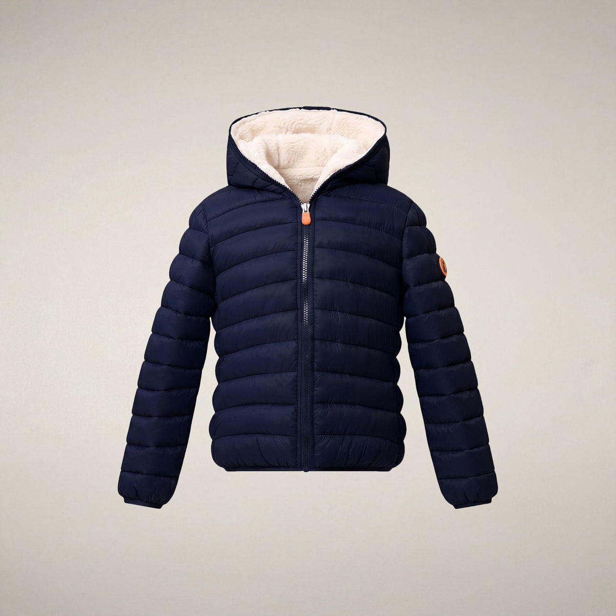 Girls' Puffer Jacket Leci in Navy Blue