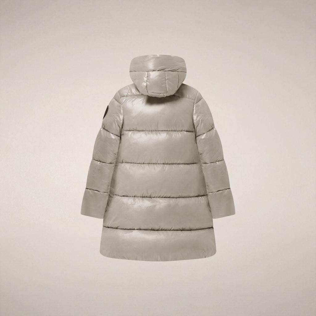 Girls' Puffer Jacket Millie in Rainy Beige