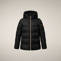 Girls' Puffer Jacket Gracie in Black
