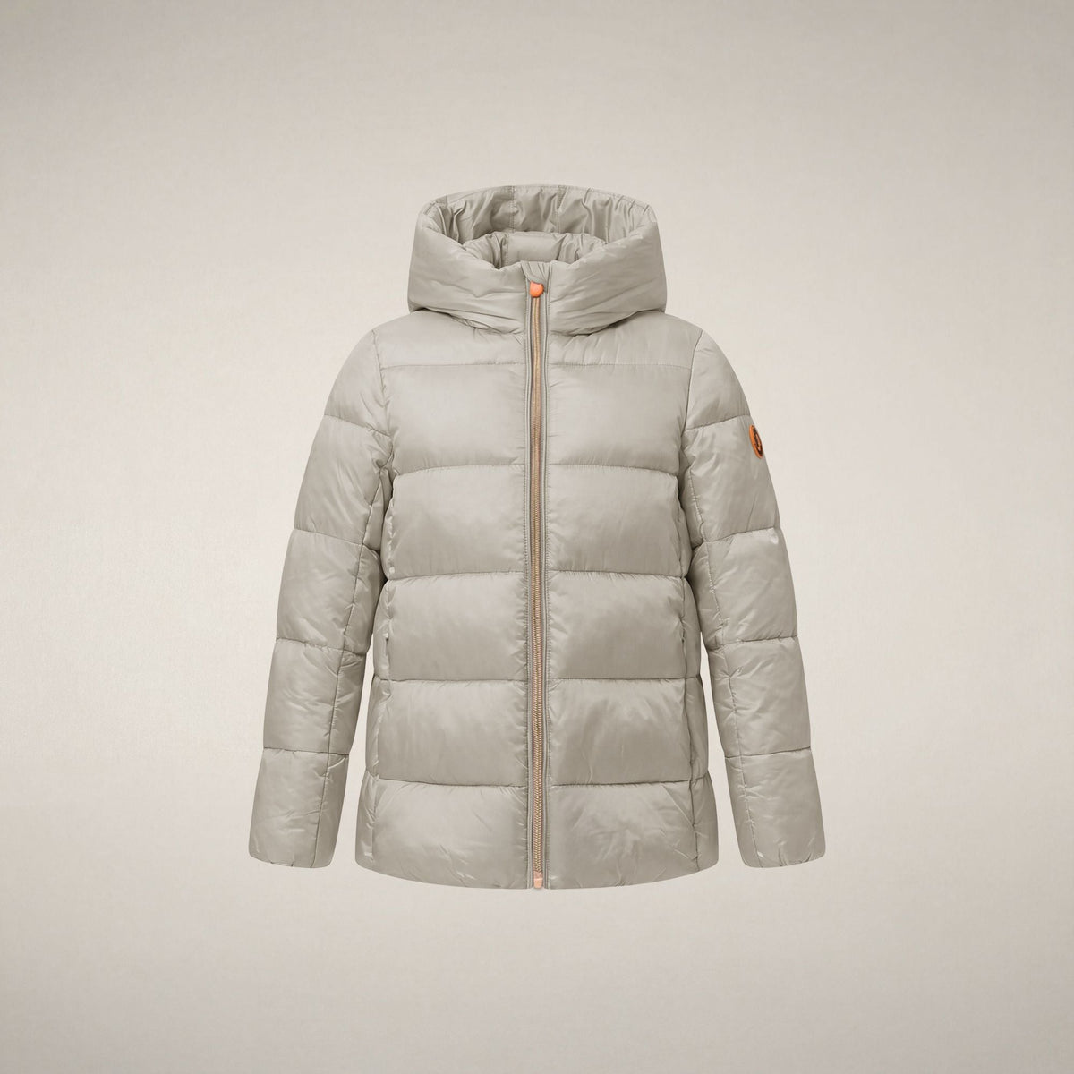 Girls' Puffer Jacket Gracie in Rainy Beige