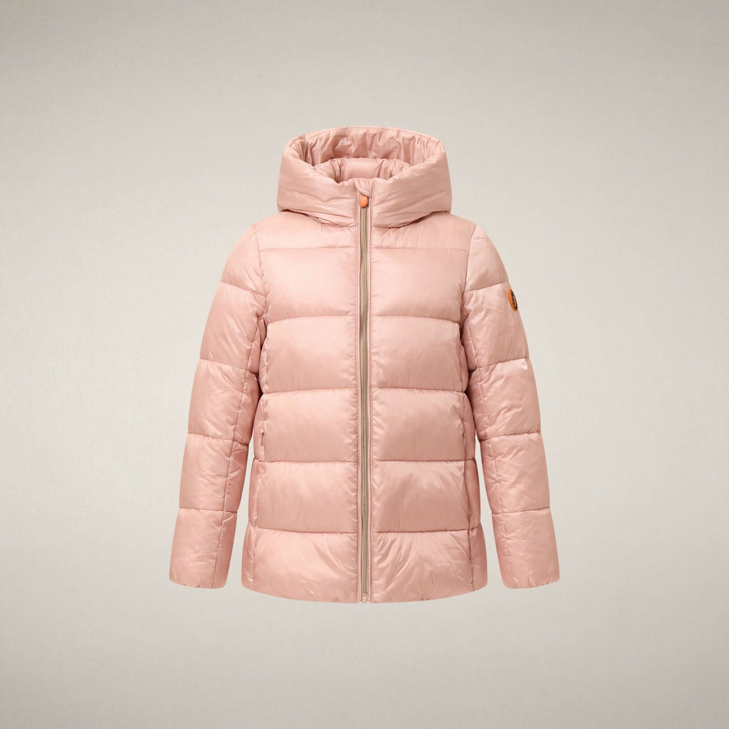 Girls' Puffer Jacket Gracie in Baby Pink