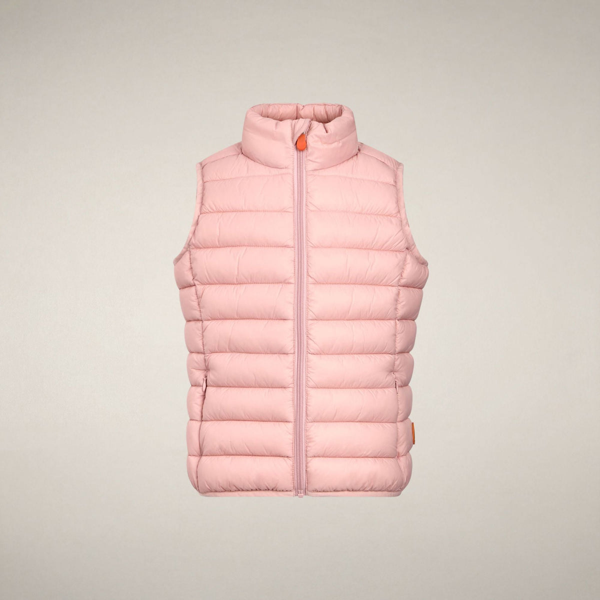 Unisex Kids' Puffer Vest Andy in Blush Pink