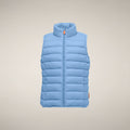 Unisex Kids' Puffer Vest Andy in Dolphin Blue