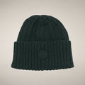 Unisex Kids' Ribbed Beanie Doyle in Nori Green