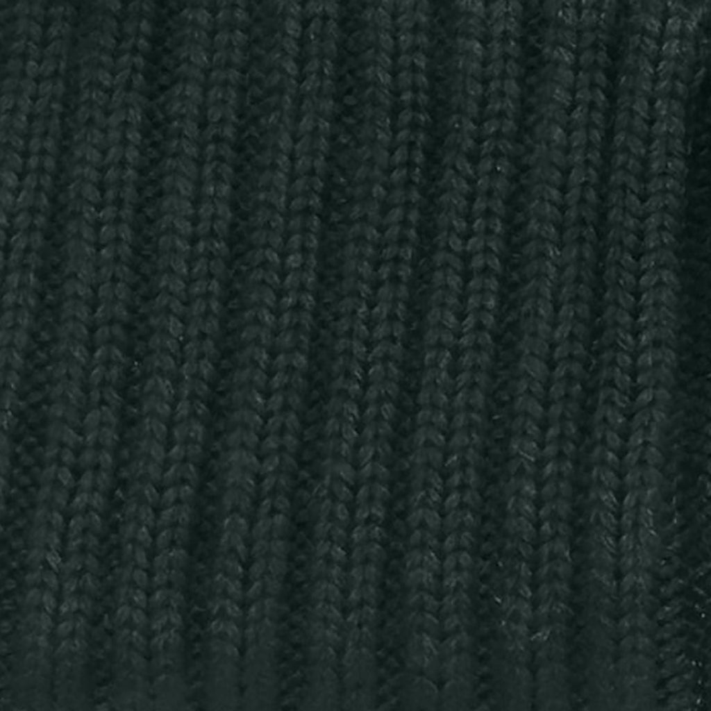 Unisex Kids' Ribbed Beanie Doyle in Nori Green
