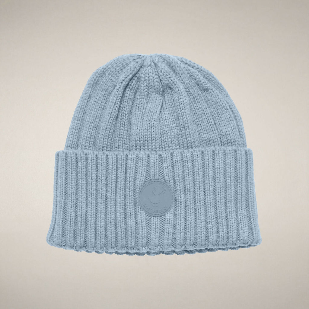 Gorro unisex acanalado Doyle para niños en azul pálido