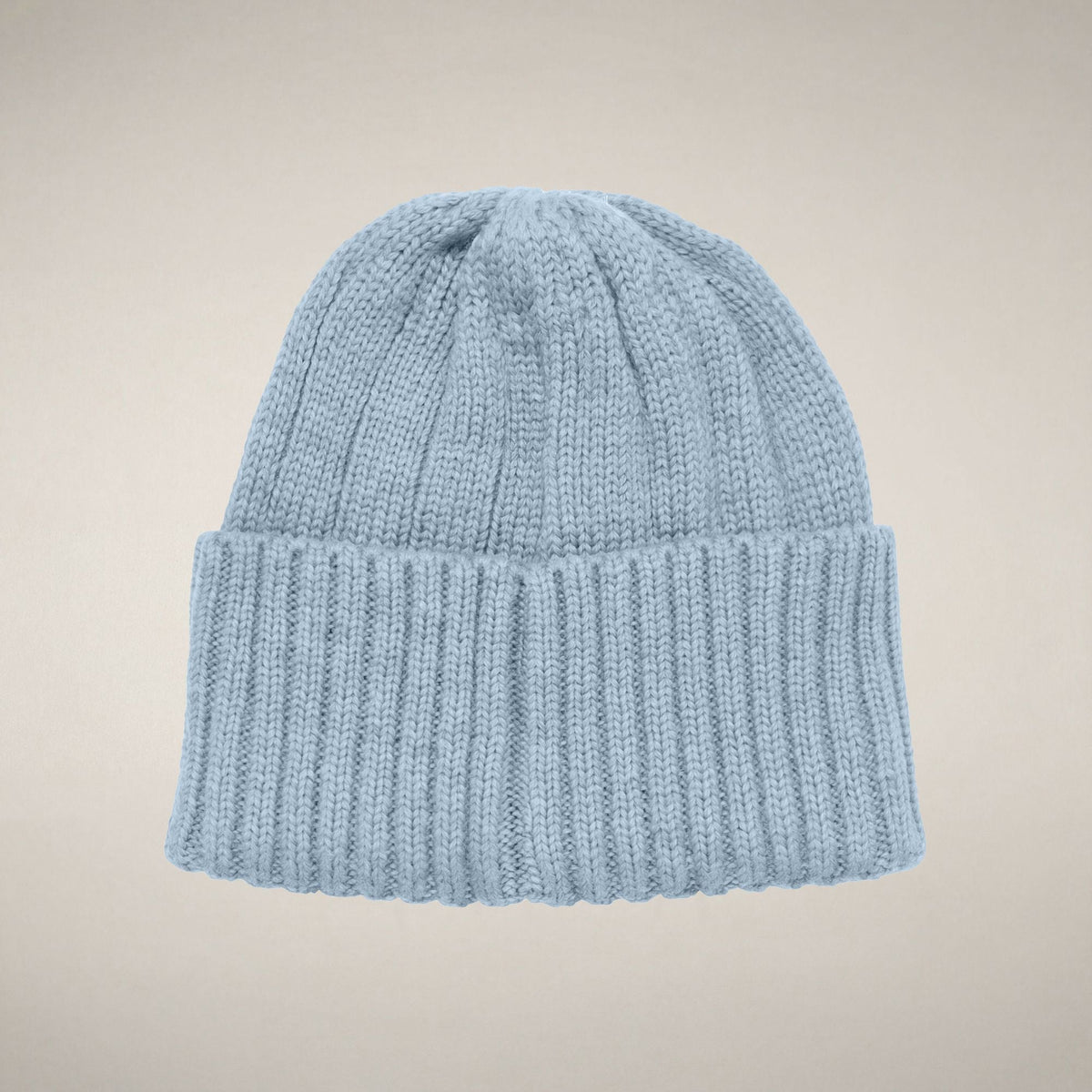 Gorro unisex acanalado Doyle para niños en azul pálido