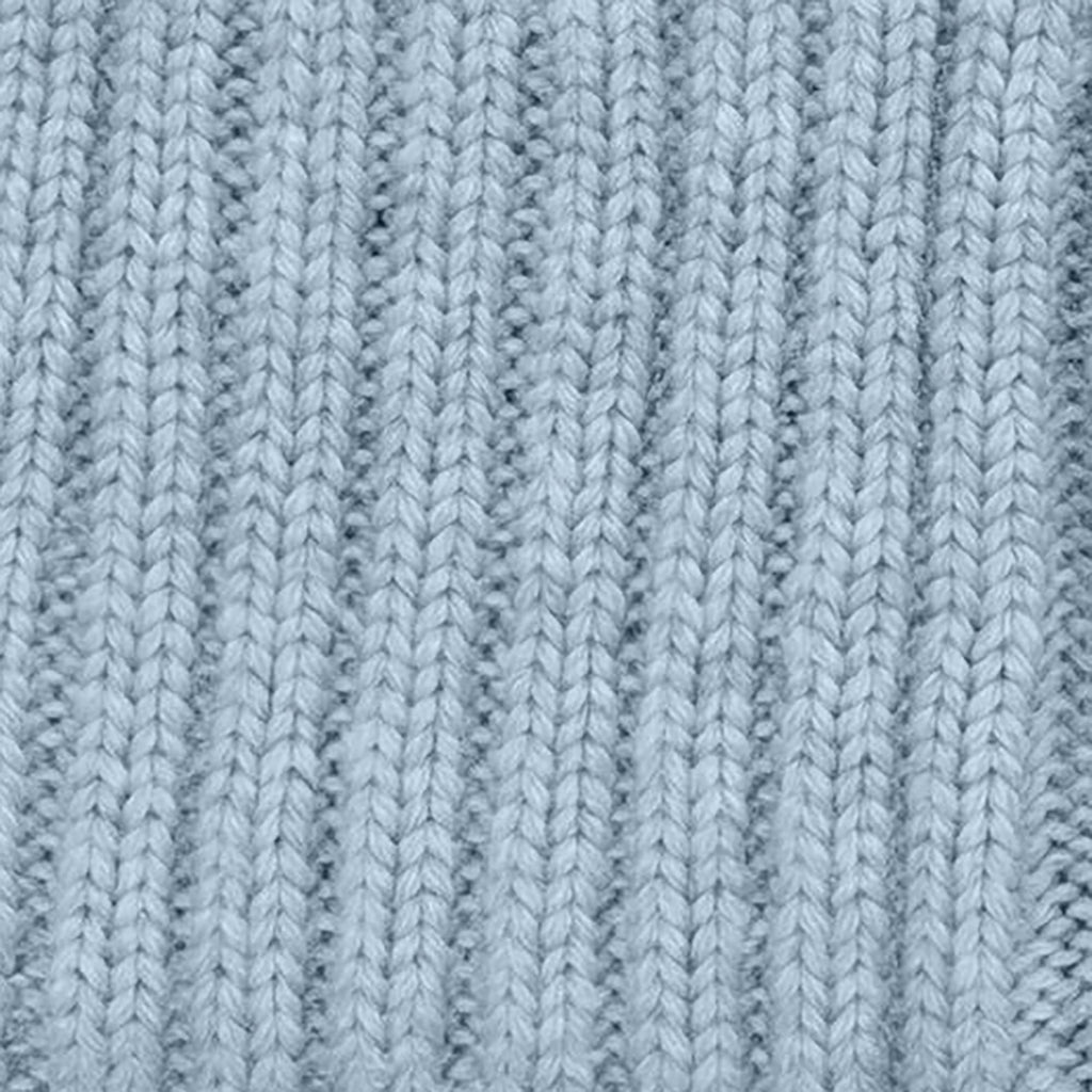 Gorro unisex acanalado Doyle para niños en azul pálido