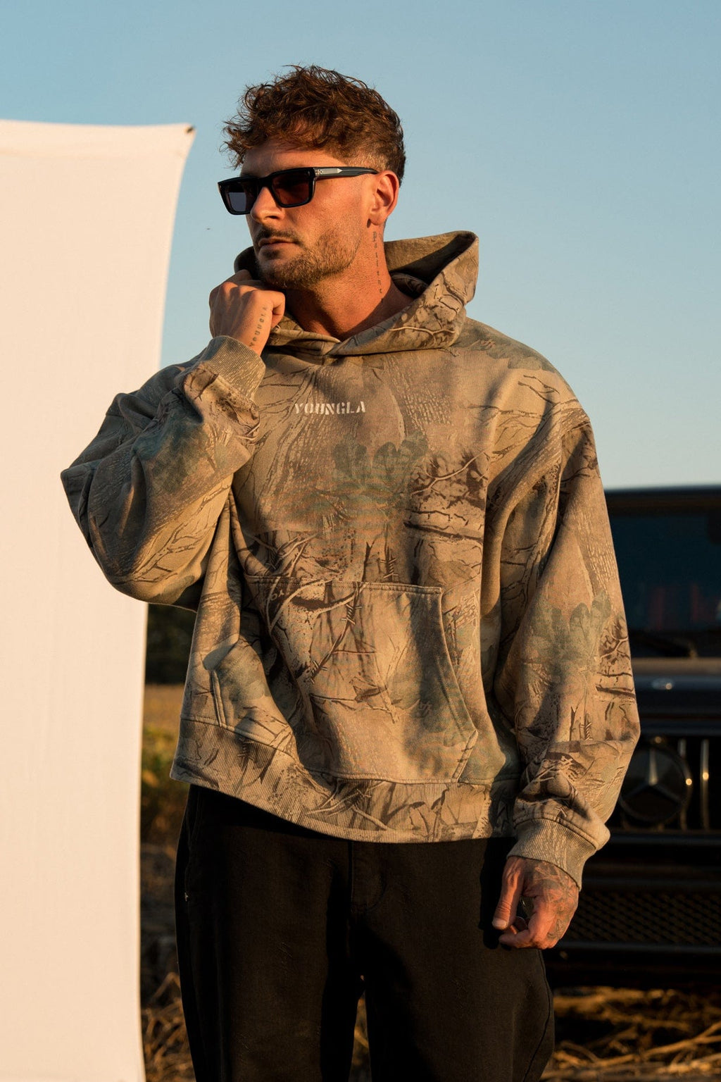 5117 - Collection camouflage d'arbres - Sweats à capuche