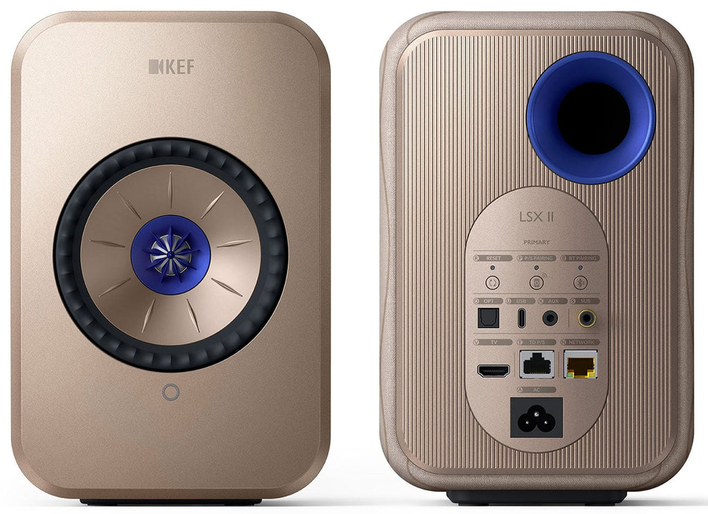 KEF LSX II Soundwave Wireless Bookshelf Speakers (Pair) - SP4041DC - image 4