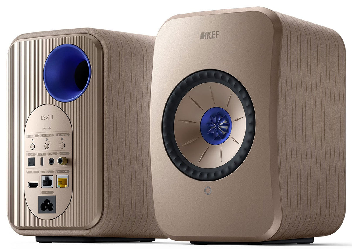 KEF LSX II Soundwave Wireless Bookshelf Speakers (Pair) - SP4041DC - image 2