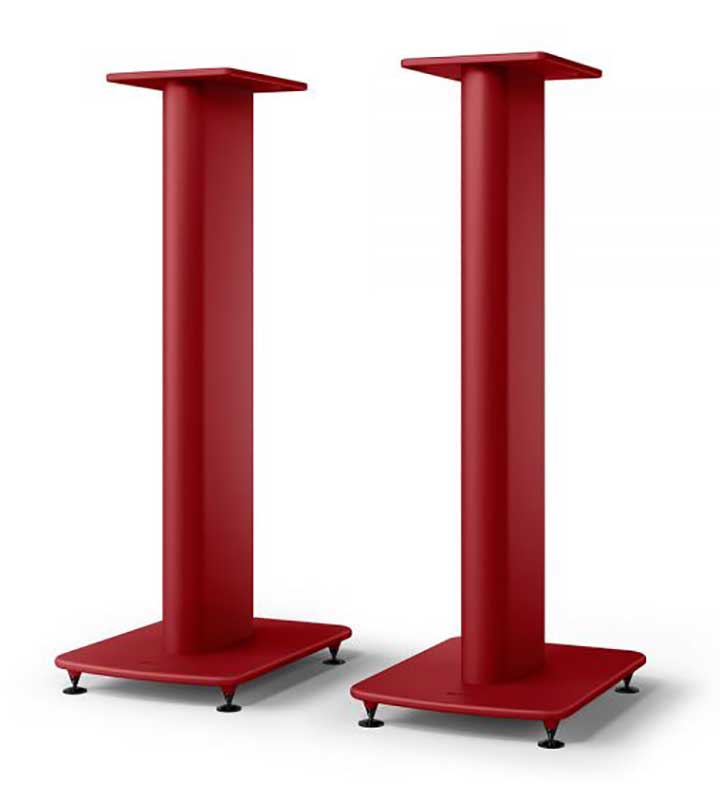 KEF S2 Red Floor Speaker Stand For LS50 Meta & LS50 Wireless II (Pair) - SP4030KA - image 1