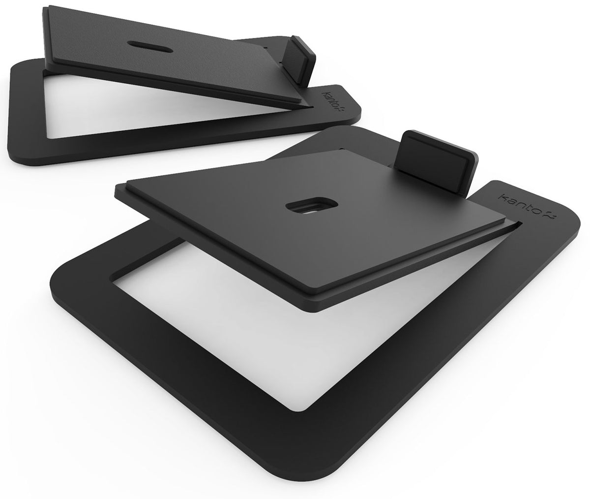 Kanto Black S6 Desktop Speaker Stands (Pair) - S6 - image 6