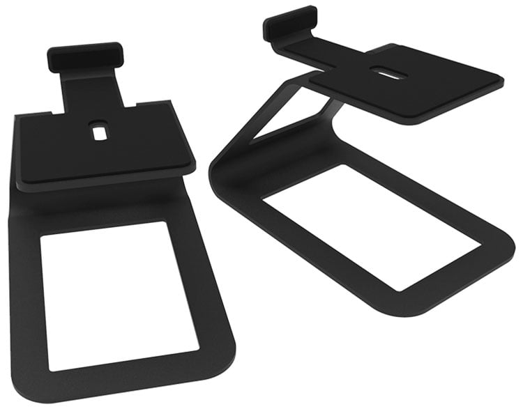 Kanto Black SE4 Elevated Desktop Speaker Stands (Pair) - SE4 - image 1