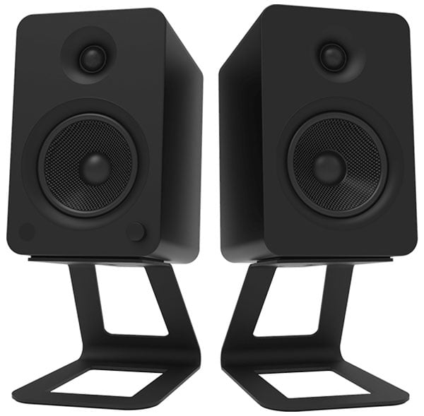 Kanto Black SE6 Elevated Desktop Speaker Stands (Pair) - SE6 - image 2